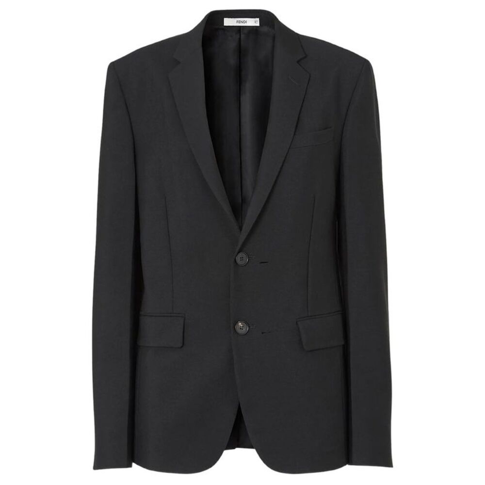 Fendi Women Blazer Monopetto In Kid Mohair